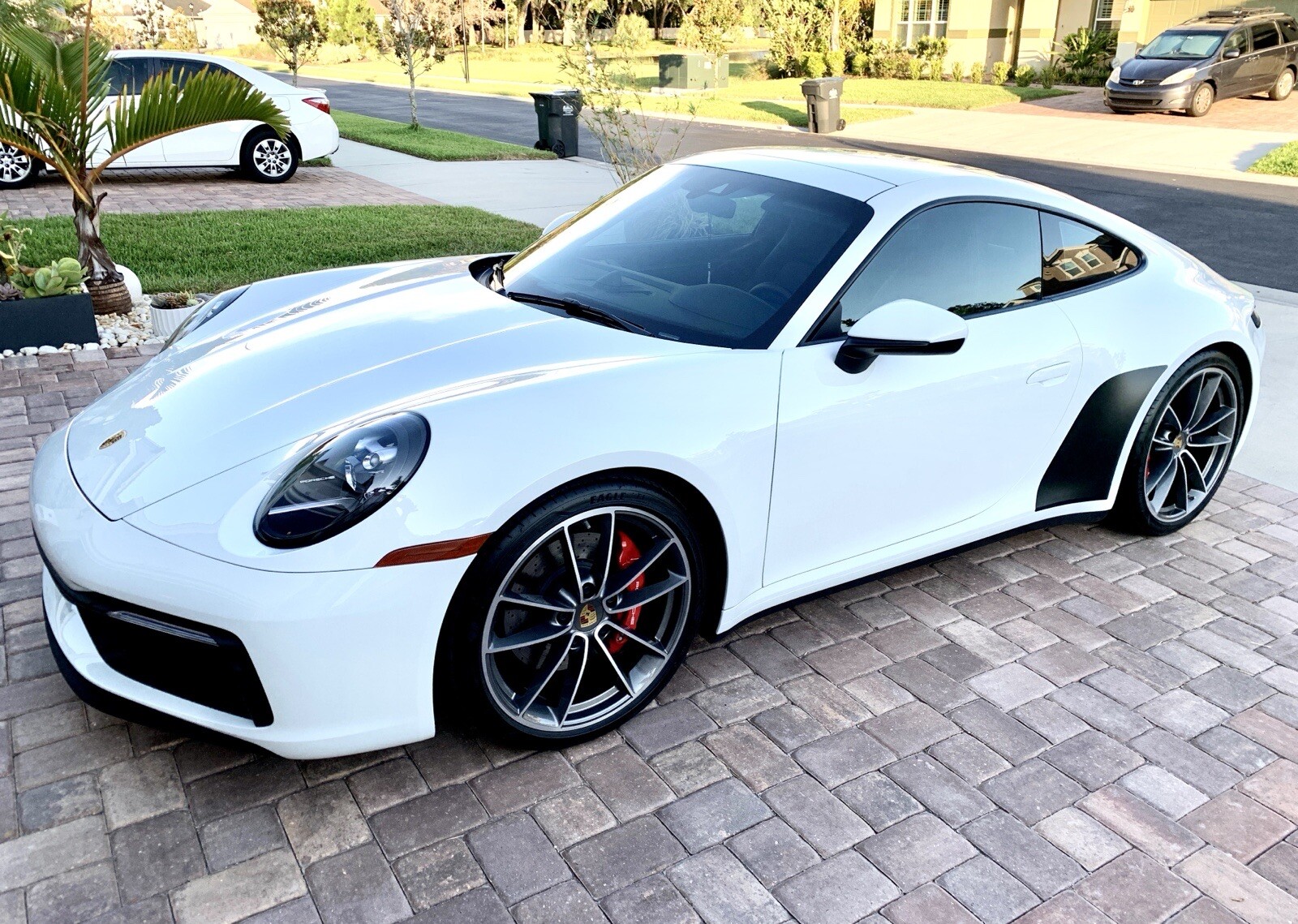 2019-26 Porsche 992 911 Matte Black Stone Guard Set – 3M Protection Film Series