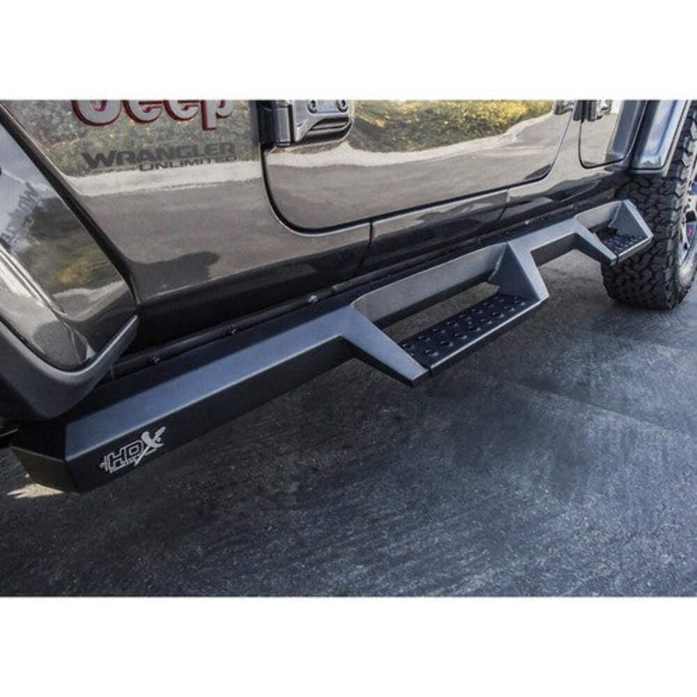 Westin Automotive 56-14065 Steel Square Black Powder Coated Nerf Bar