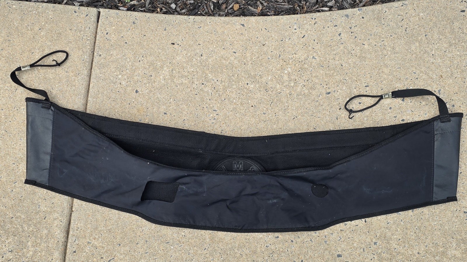 Original Colgan Custom Hood + Bumper Bra for BMW E36; Embossed BMW logo; Rare!