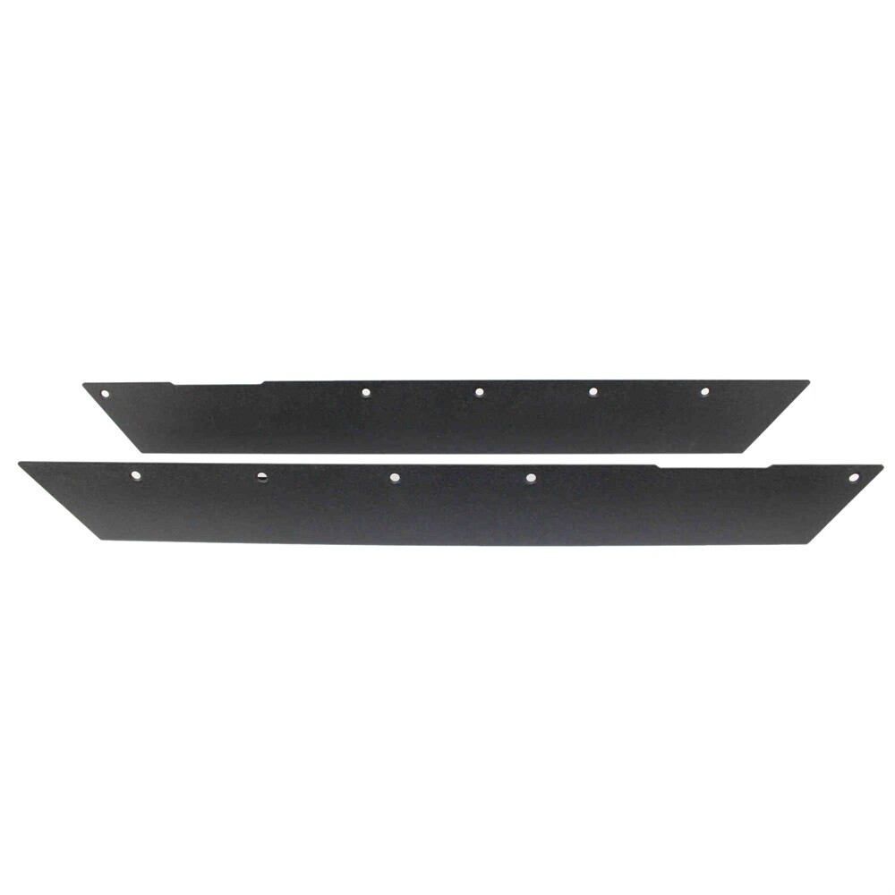2Pcs Textured Steel Left & Right Side Rock Sliders for Jeep Wrangler TJ 97-06