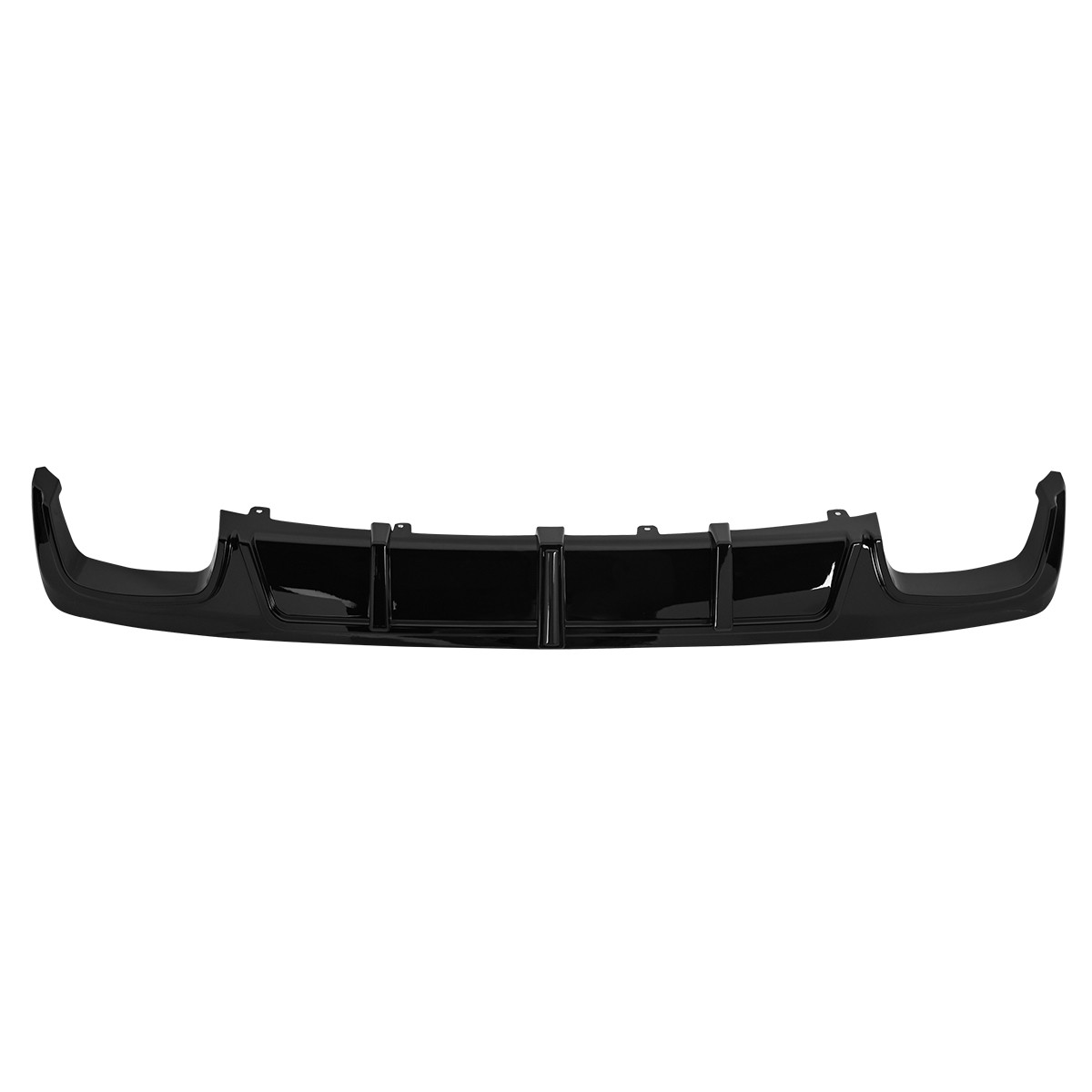 For BMW 5 Series G30 LCI 2021-23 Rear Bumper Diffuser Lip Splitter w/ LED light