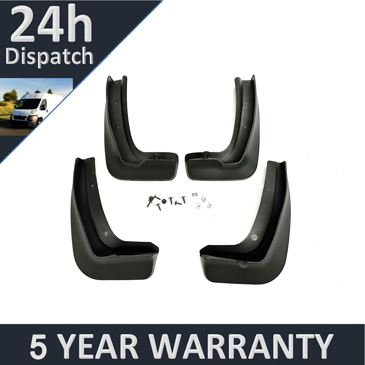 Tailored Mud Flaps Set of 4 For BMW 2 Series F22/F45 2015-2019 Purevue
