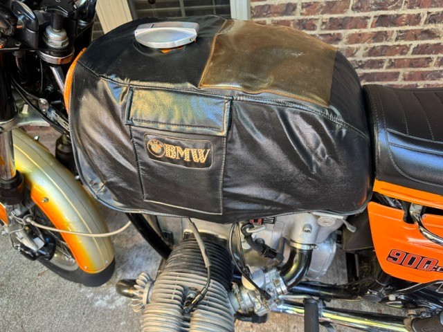 Vintage BMW R Series Parts Accessorotes – Gas Tank Bra Cover