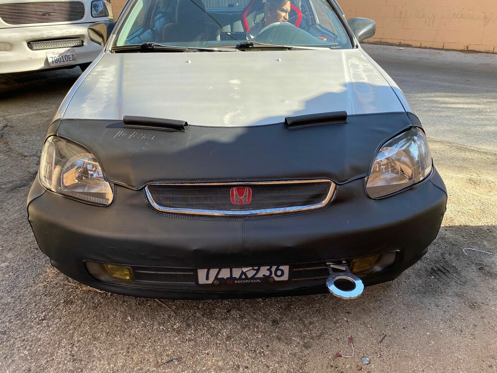Lebra Front End Mask Bra Fits 1996-1998 Honda Civic (ALL) 96 97 98