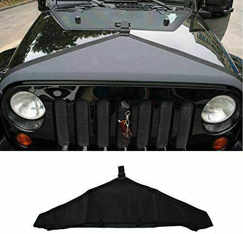 Hood Cover Bra Cover T-Style Protector Accessories For Jeep Wrangler JK 2007-17
