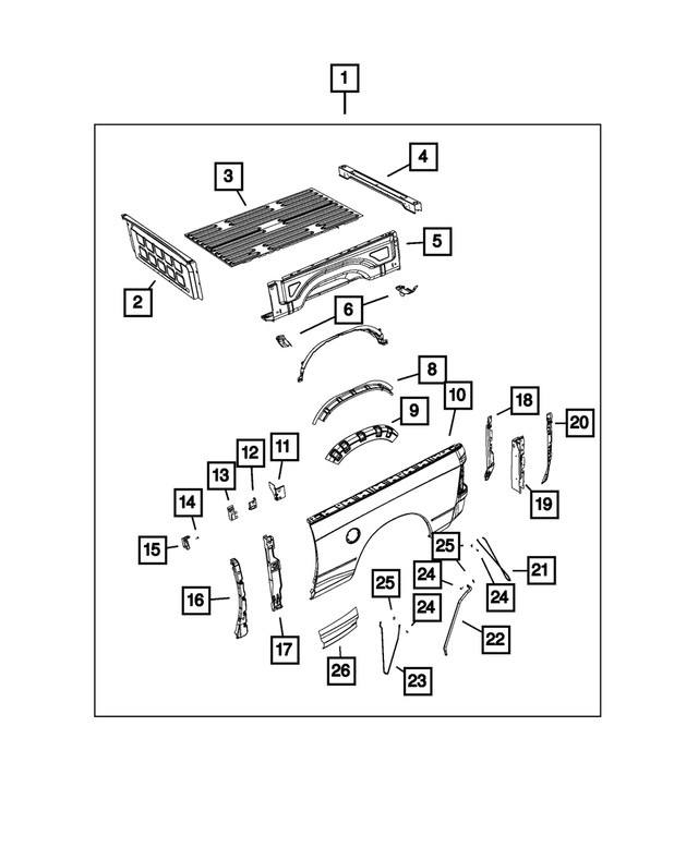 Genuine Mopar Anti-Chip Film Front Upper Right 05182158AA