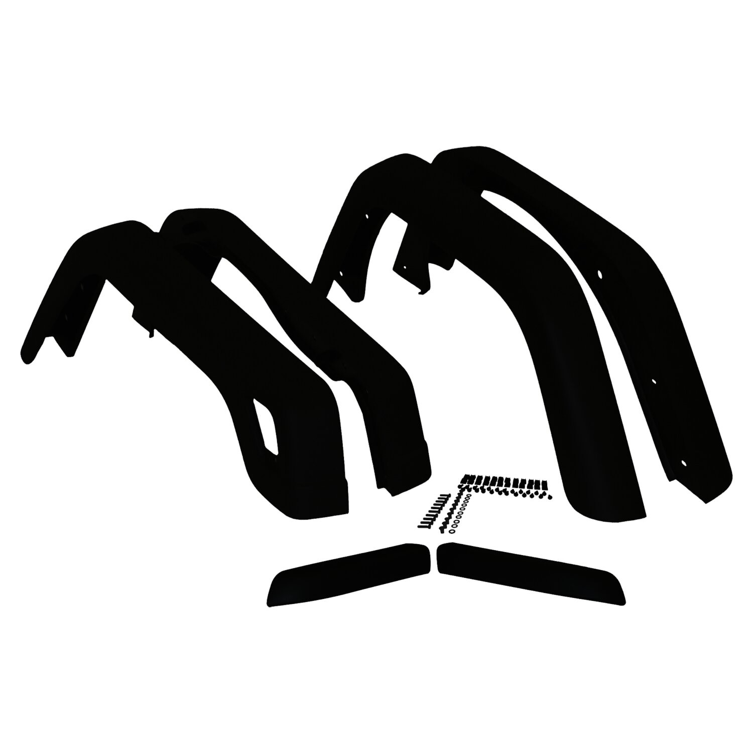 Jeep Fender Flare Kit – Durable Black Plastic Replacement for Off-Roading