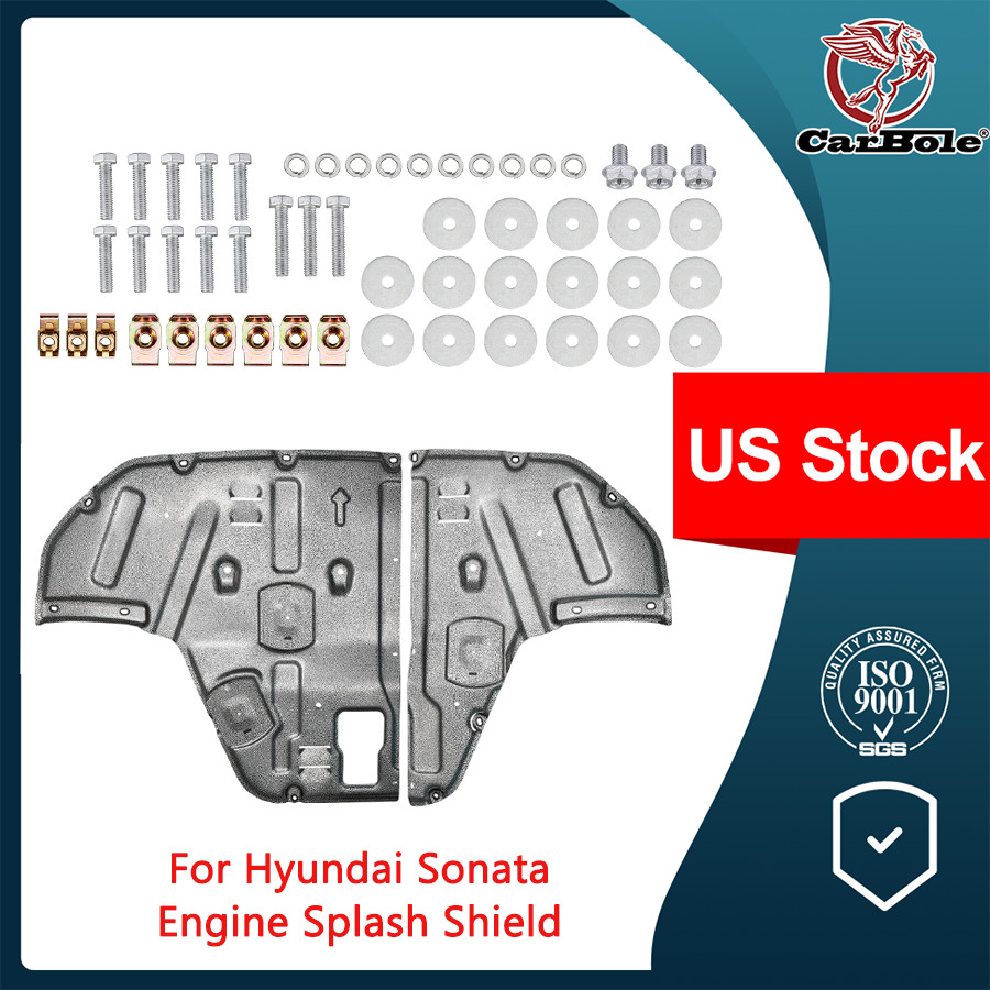 For 2020 2021 2022 Hyundai Sonata Front Engine Under Cover Splash Shields Kits