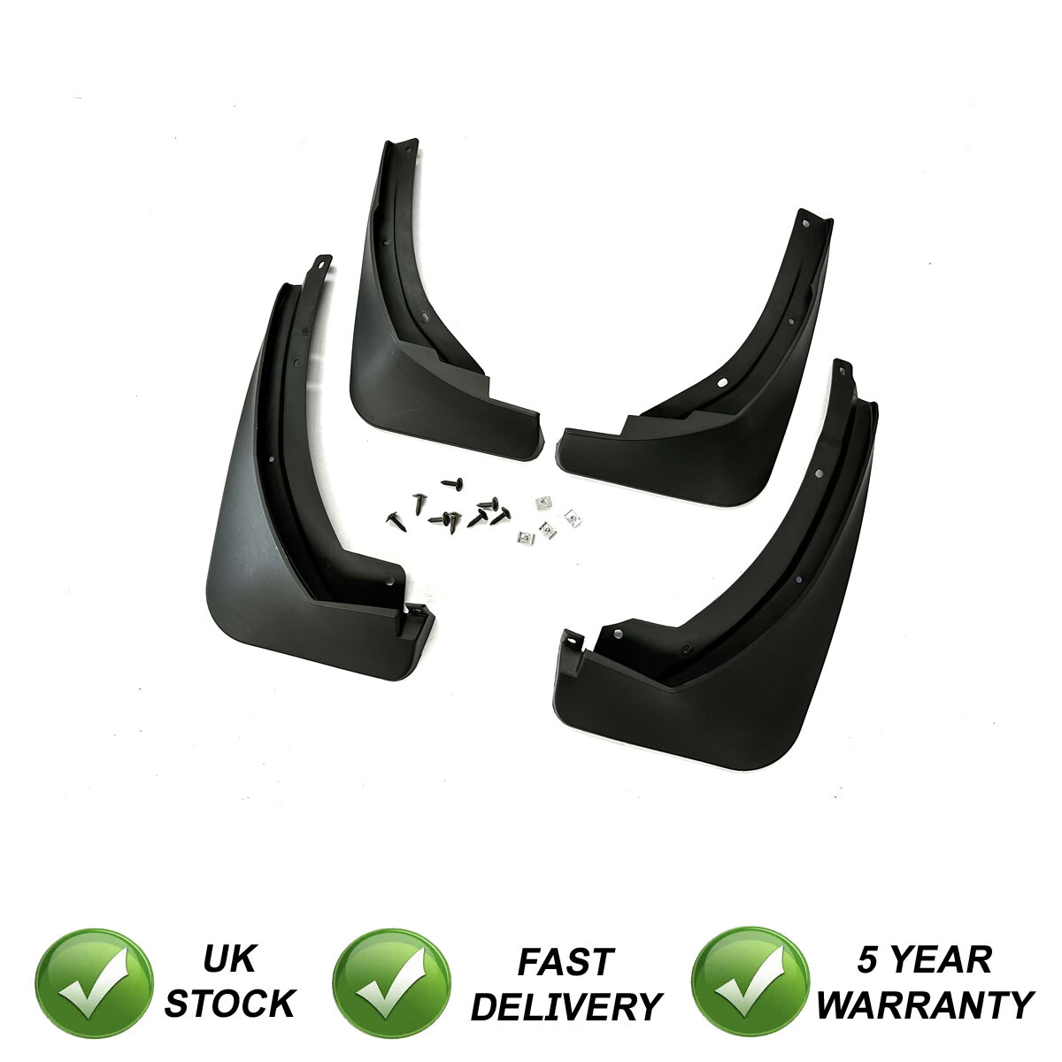 Full Set Rubber MudFlaps For Skoda Karoq 2018-2023 SJR