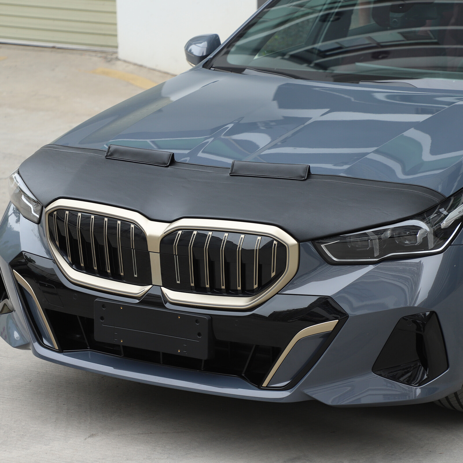 Front End Bumper Hood Mask Bra Cover Protection Fit For BMW 5 series 2024-2025