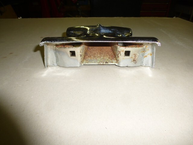 VINTAGE 1946 1948 LINCOLN ZEPHYR REAR CENTER BUMPER GUARD RECHROMED VERY NICE!!