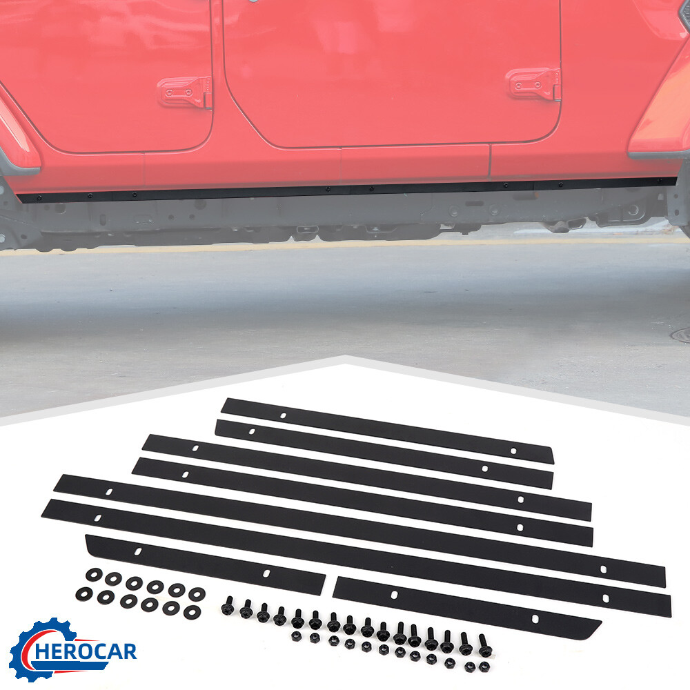 ⭕Car Pinch Weld Covers Trail Armor Rocker Guard for Jeep Wrangler JL Accessories
