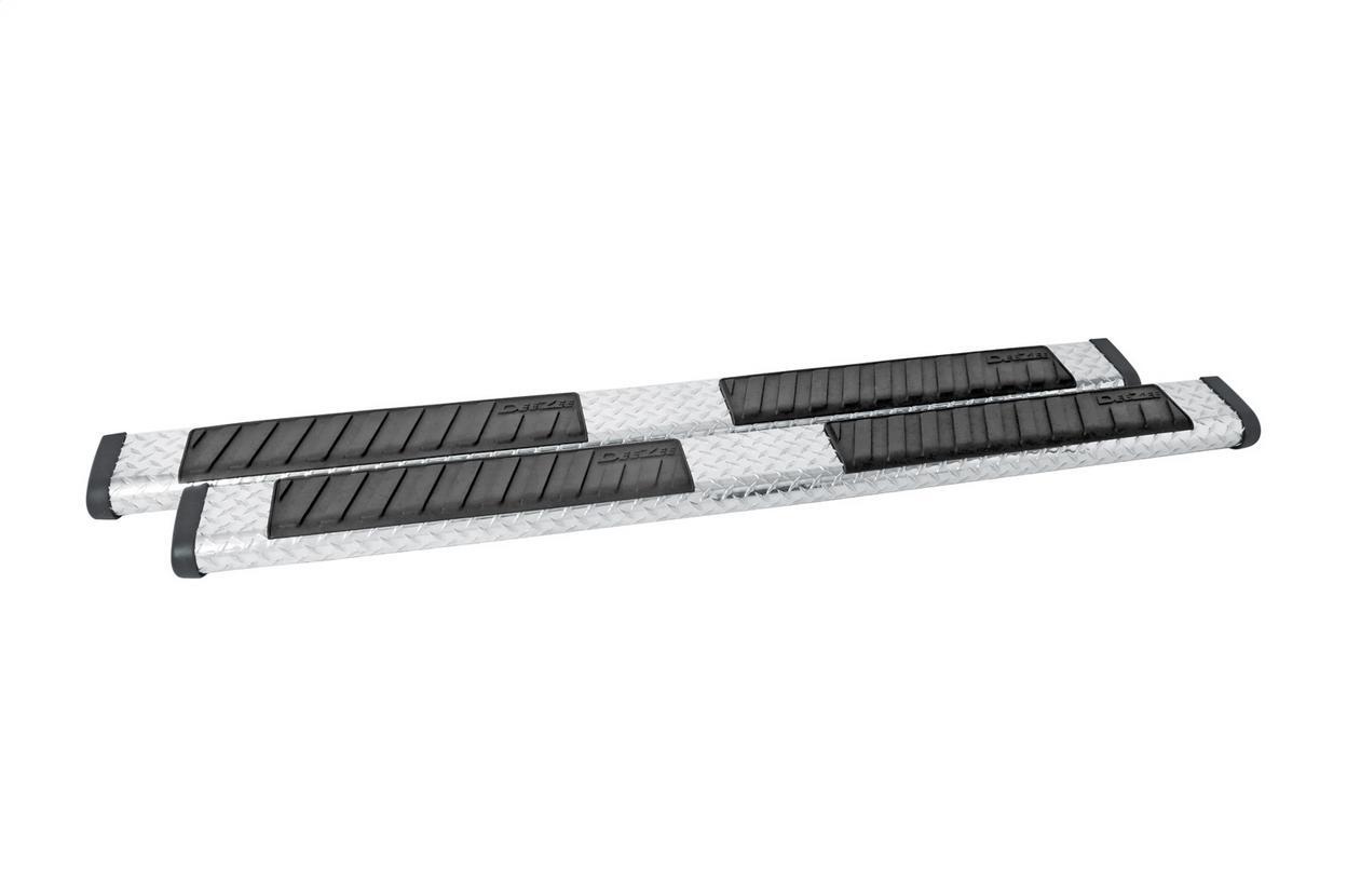 Dee Zee Brite-Tread Aluminum Side Step 6 in. Oval Cab Length +BKTX/NB/OVAL6 BRIT