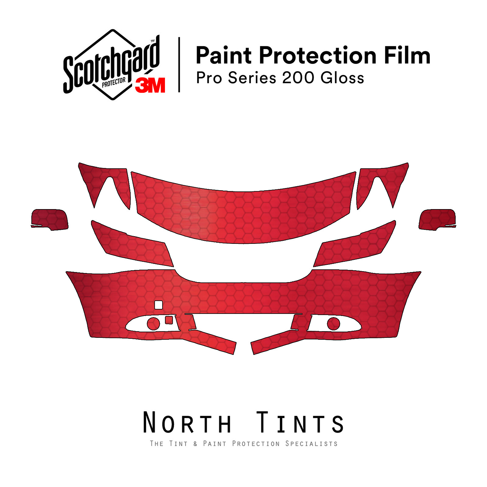 Dodge Journey 2012-2018 3M PRO Series PreCut Paint Protection Film Clear Bra PPF