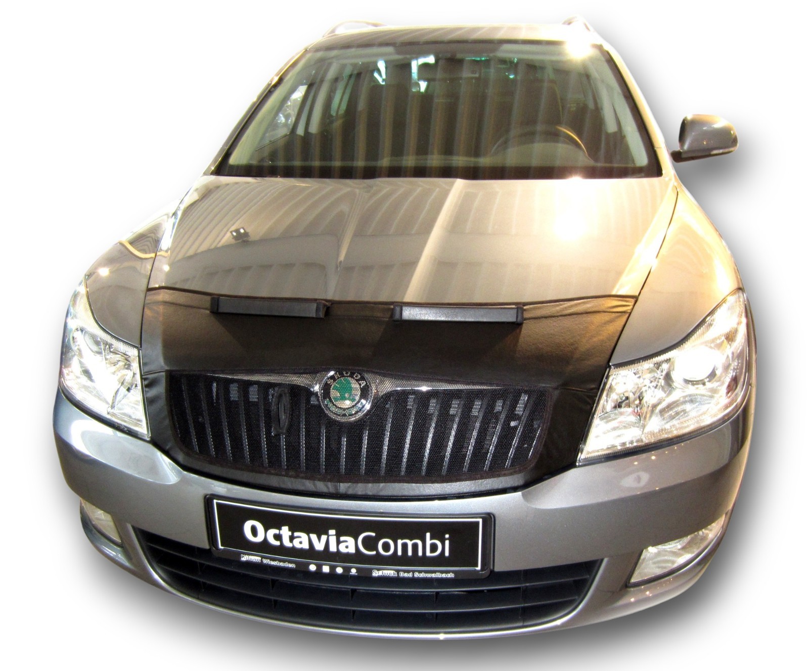Bonnet Bra Fits Skoda Octavia II 1Z 2004-2013 Stone Chip Protection Bonnet Bra