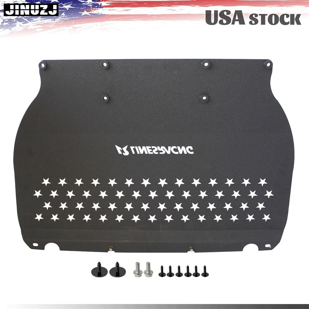 Oil Cooler Skid Plate Underhood Shield For BMW X3 X4M F97 F98 S58 3.0L Black
