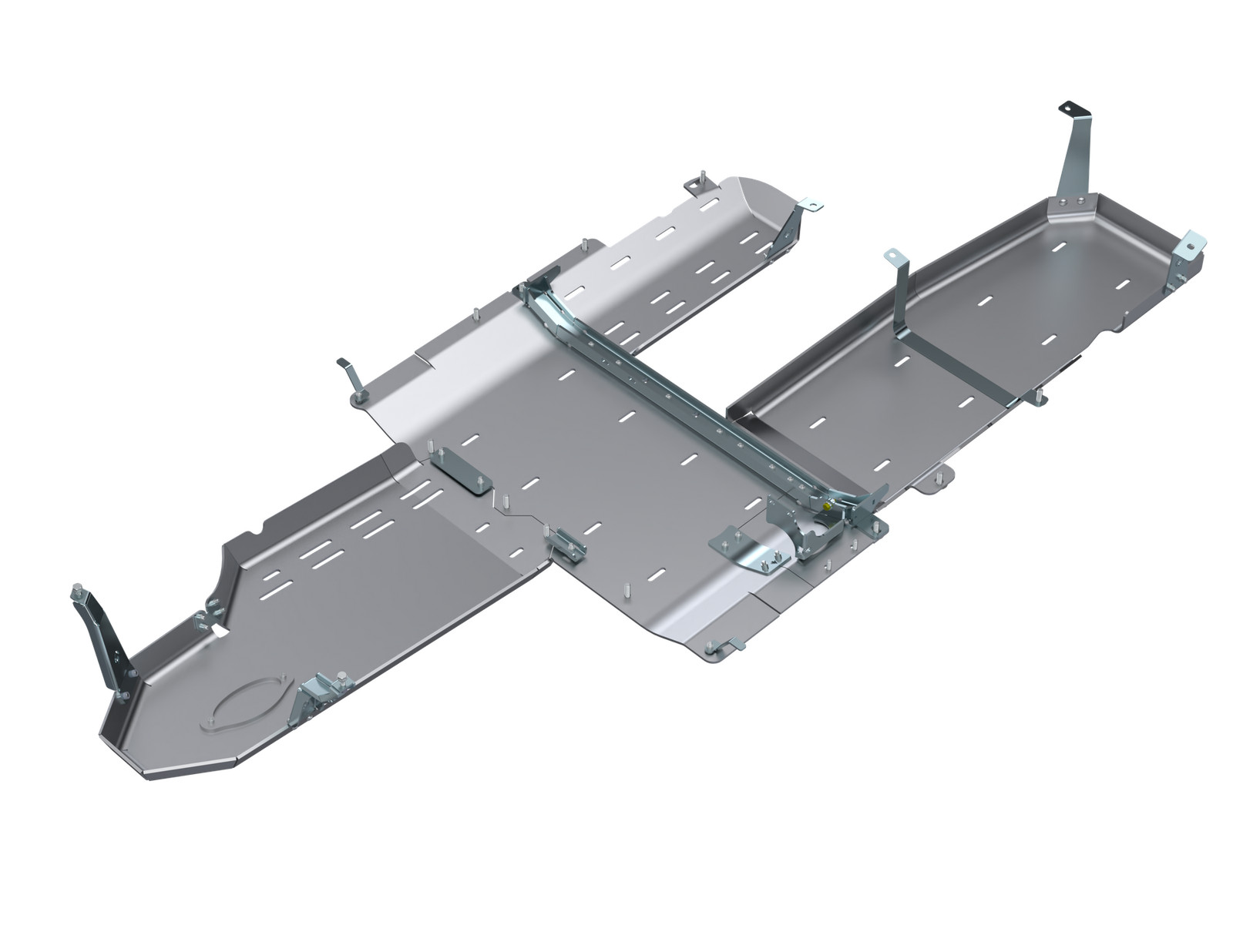 Artec JL4169 Aluminum Full Bellypan w/Oil Door for 18+ Jeep Wrangler JL 4DR 3.0L