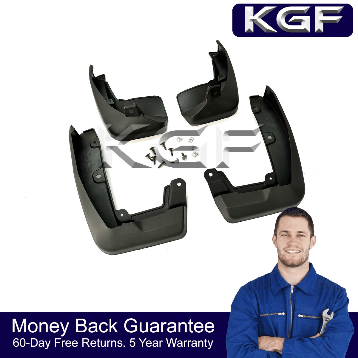 Full Set Rubber MudFlaps For Honda CR-V 2017-2020 KGF