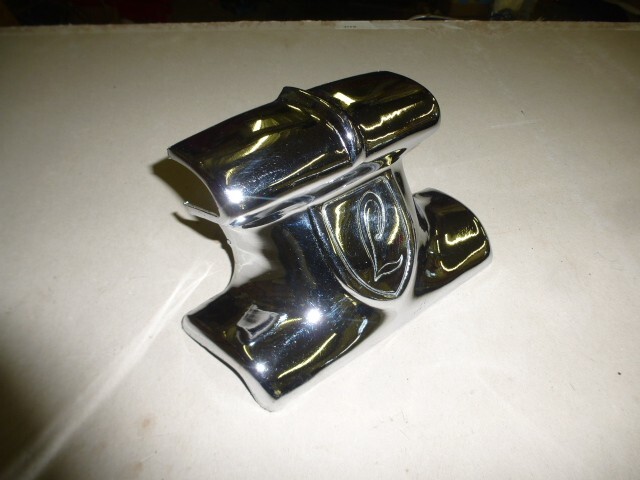 VINTAGE 1946 1948 LINCOLN ZEPHYR REAR CENTER BUMPER GUARD RECHROMED VERY NICE!!