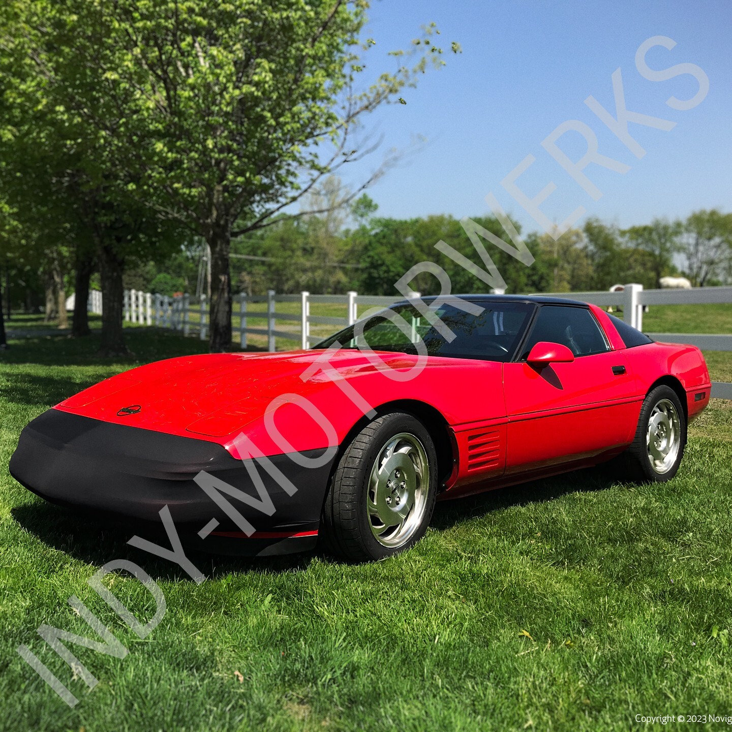 C4 CORVETTE NOVISTRETCH FRONT + MIRROR COMBO BRA KIT HIGH TECH STRETCH MASK