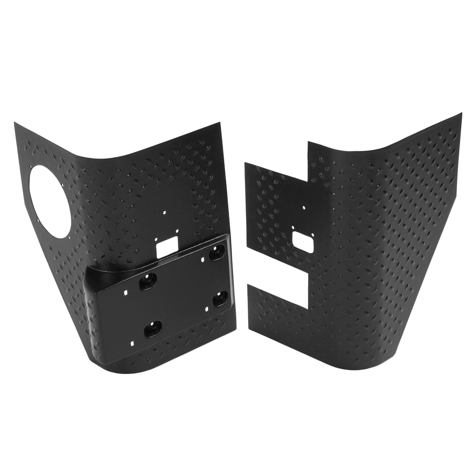 For 1997-2006 Jeep Wrangler TJ Rear Body Armor Corner Guard Cover Textured