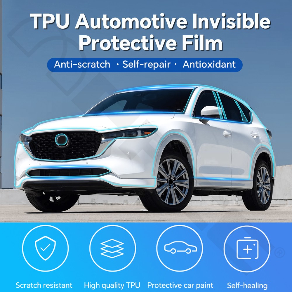 Mazda CX-5 CX5 2022-2025 Rearview Mirror PreCut Paint Protection Clear Bra PPF