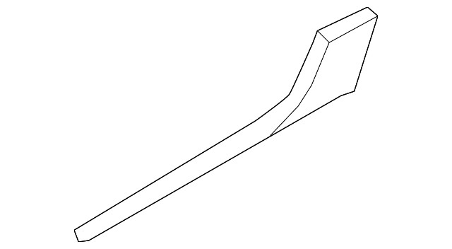Genuine Porsche Stone Guard 95B-853-932-A