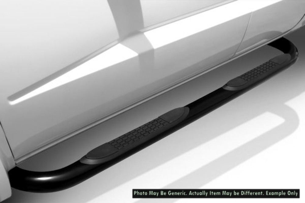 Promaxx 11354B Powdercoat Black Steel Nerf Step Bars