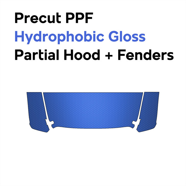 PreCut PPF Paint Protection Film Gloss DIY Clear Bra for Jeep Wrangler 2024-2025