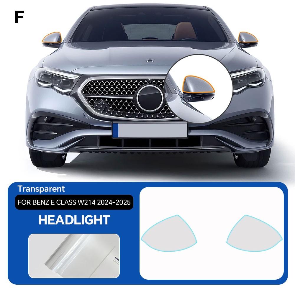 Matte PPF PreCut Full Car Kit For Mercedes Benz E Class W214 2024-UP Protection