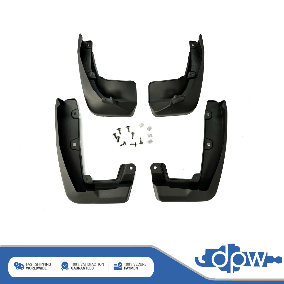 Mud Splash Guards x4 FR/RR For Honda CR-V 2017-2023 DPW
