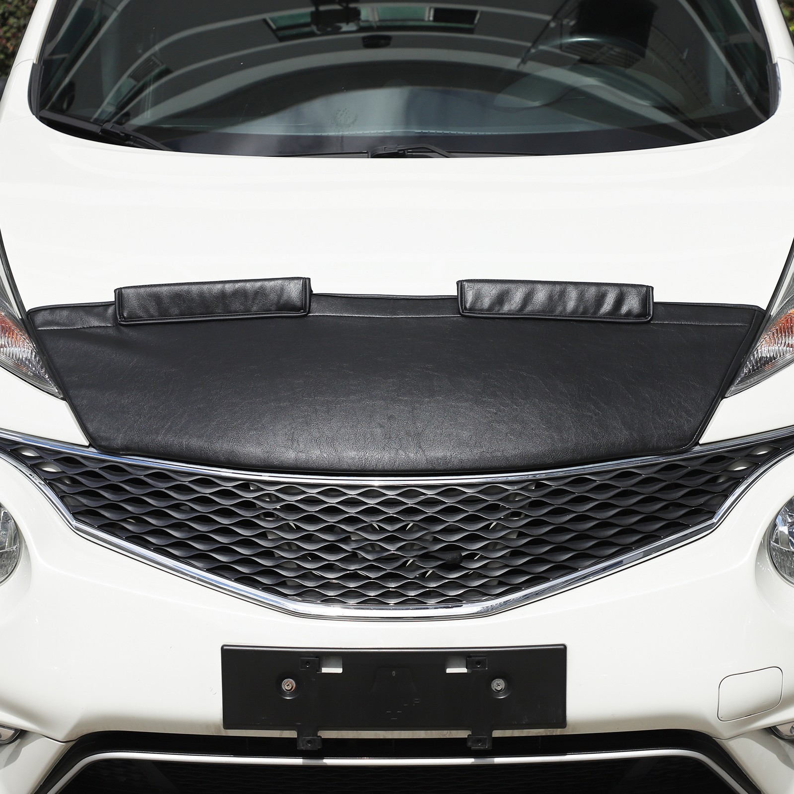 Front End Cover Hood Car Mask Bra Protector For Nissan Juke 2011-2017 lether