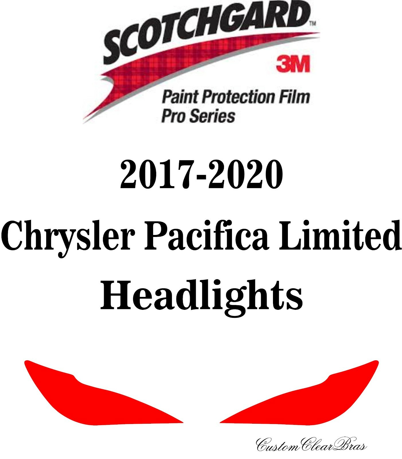 3M Scotchgard Paint Protection Pro Series 2017 – 2020 Chrysler Pacifica Limited