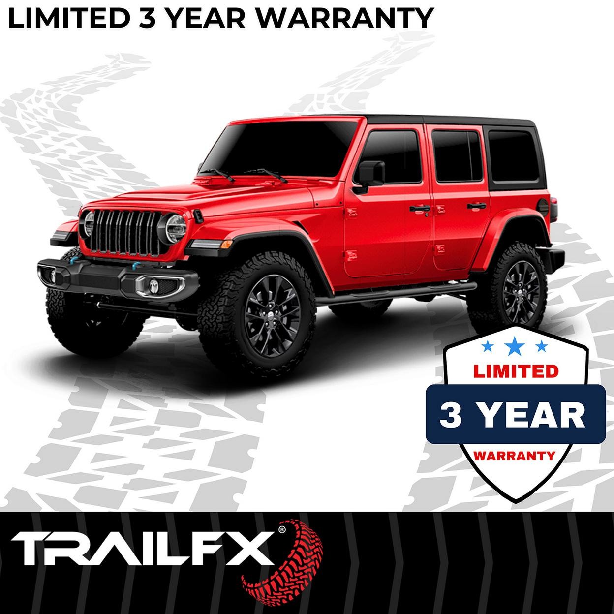TrailFX Step Nerf Bar – Rocker Panel Mount