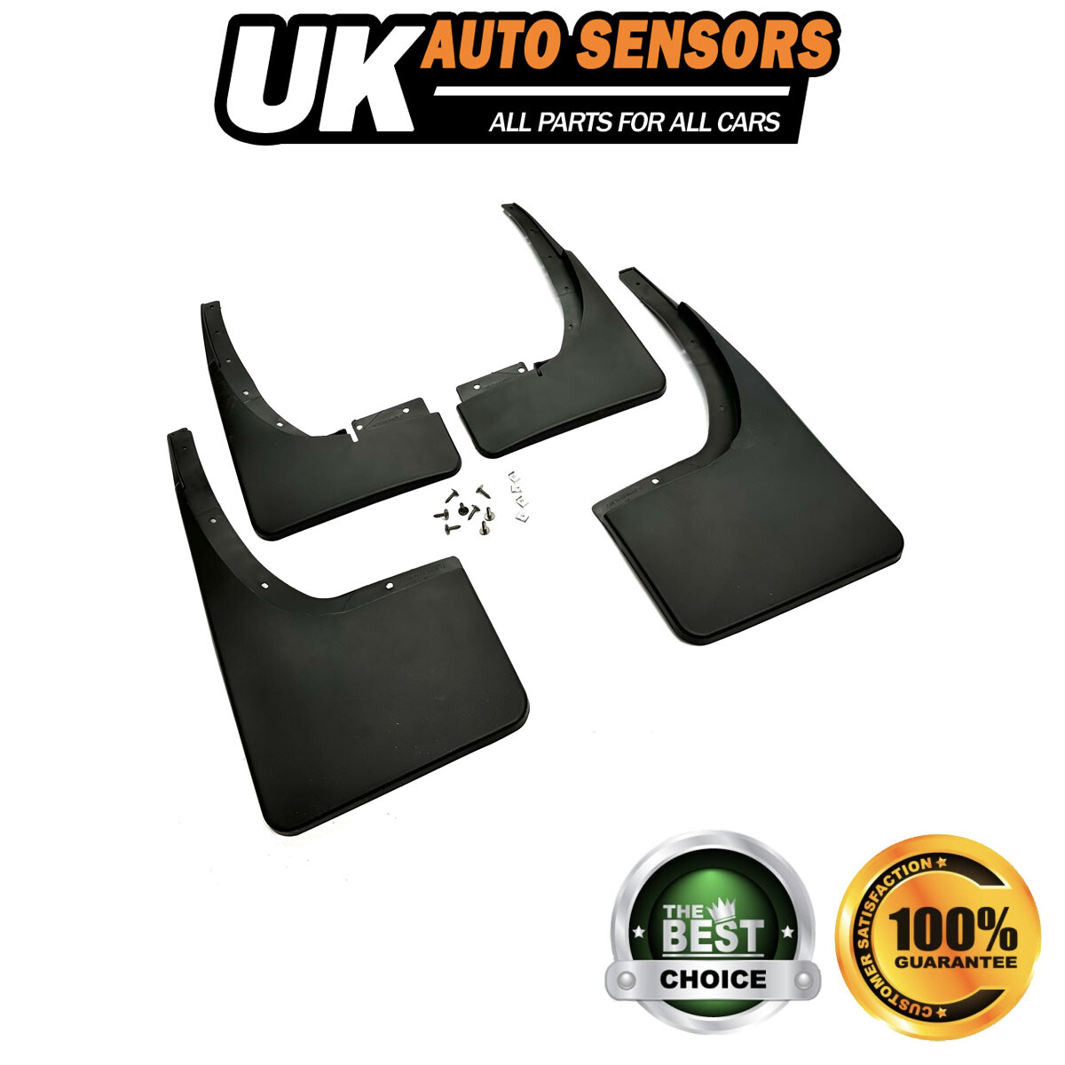 Full Set Rubber MudFlaps For Ford Ranger 2012-2018 AST