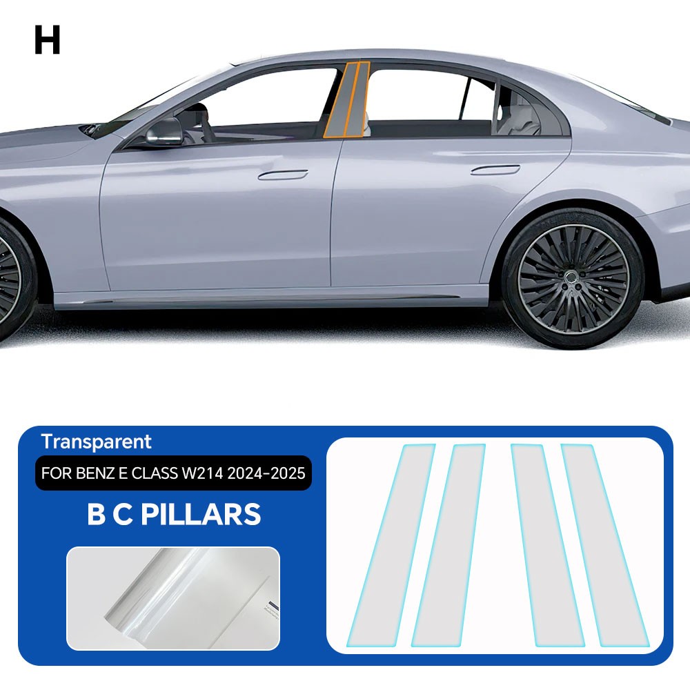 Matte PPF PreCut Full Car Kit For Mercedes Benz E Class W214 2024-UP Protection