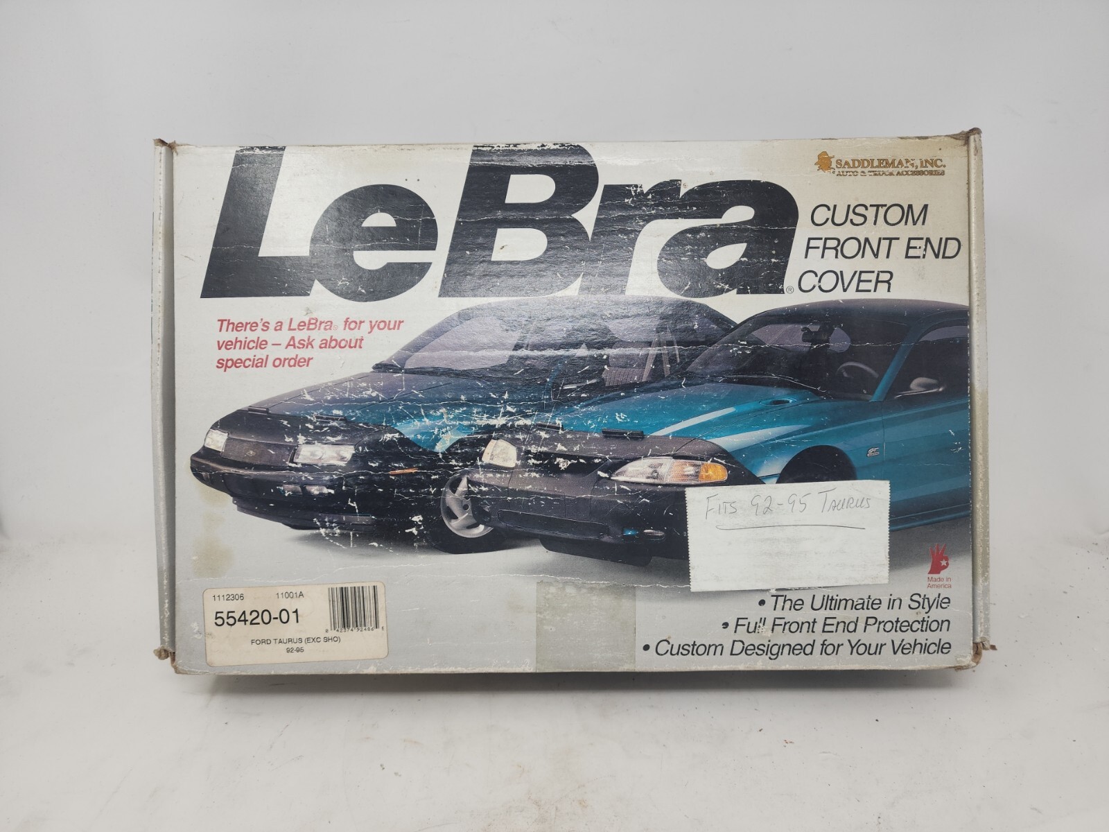 NOS Saddleman LeBra Custom Front End Cover for 1992-1995 Ford Taurus