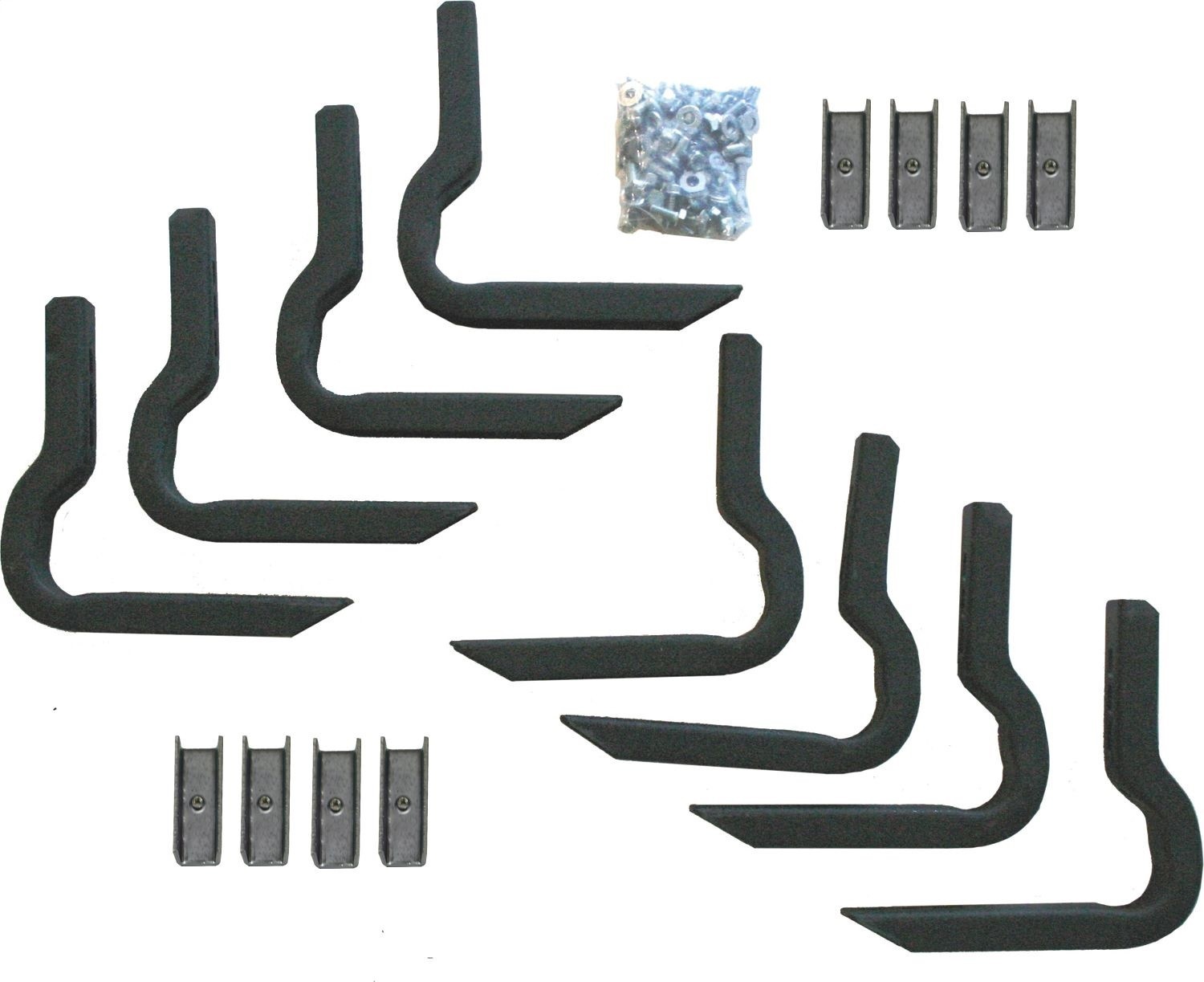 Rampage 14708 Side Bar Mounting Brackets for 05-22 Tacoma Toyota 4DR