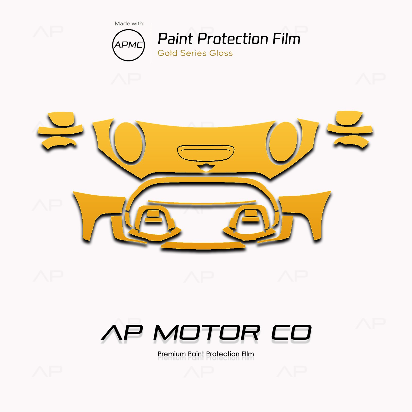 MINI Cooper JCW 2022-2026 Pre Cut Paint Protection Film Clear Bra PPF Kit