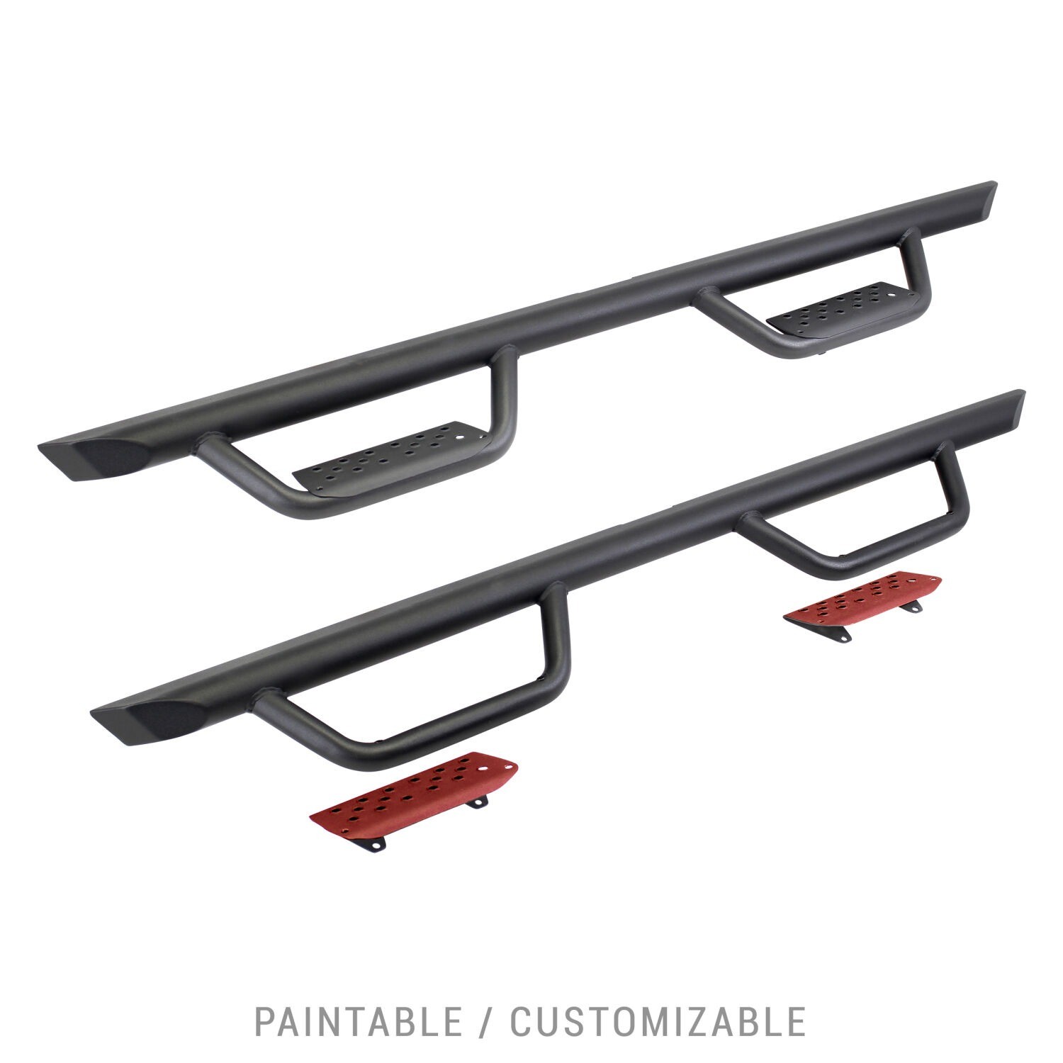Go Rhino D224235T Dominator Xtreme D2 Side Steps with Rocker Panel Bracket Kit