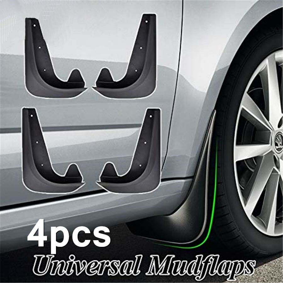 4pcs Universal Splash Guards For Car Pickup SUV Mudflaps Mud Flaps Mudguard US