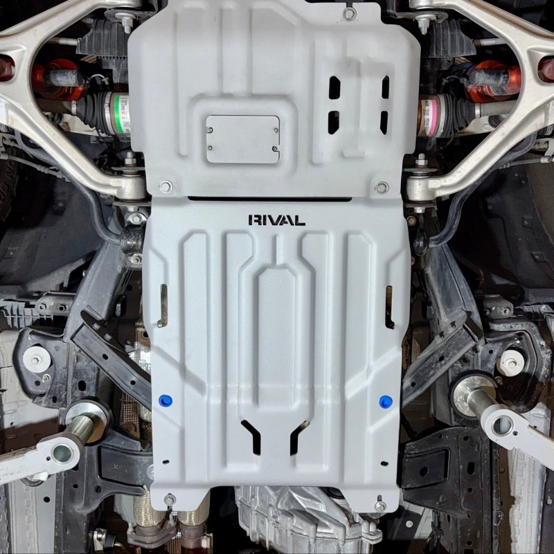 Rival Aluminum Transmission & Cat Converter Skid Plate for Ford Ranger Raptor