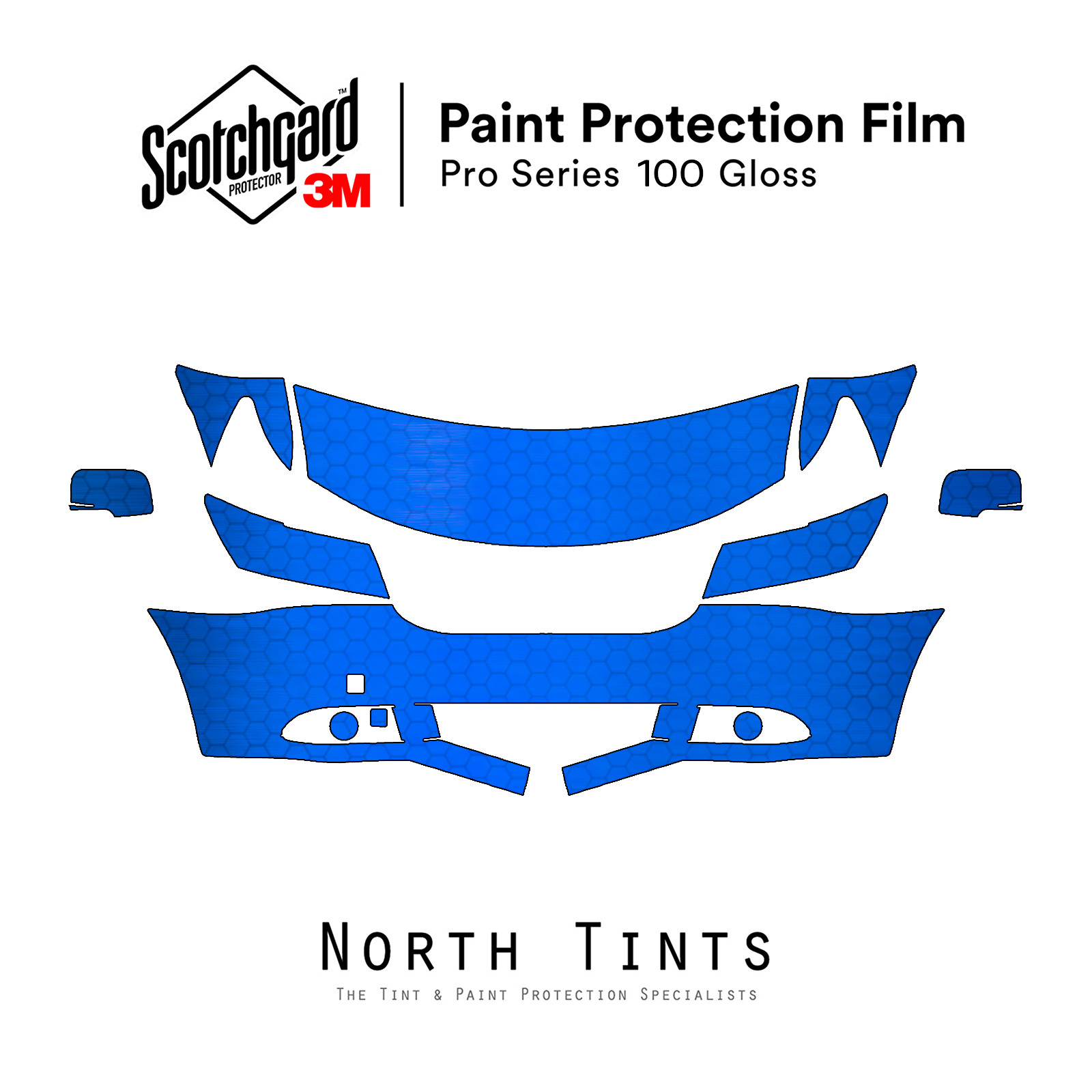 Dodge Journey 2012-2018 3M PRO Series PreCut Paint Protection Film Clear Bra PPF
