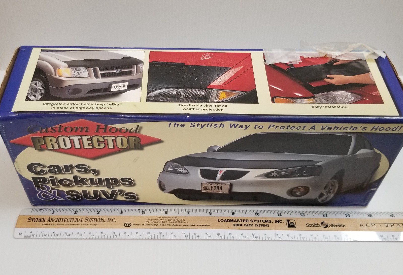 COVERCRAFT 2001-2003 Honda Civic Sedan Custom Hood Protector 45404-01 NEW