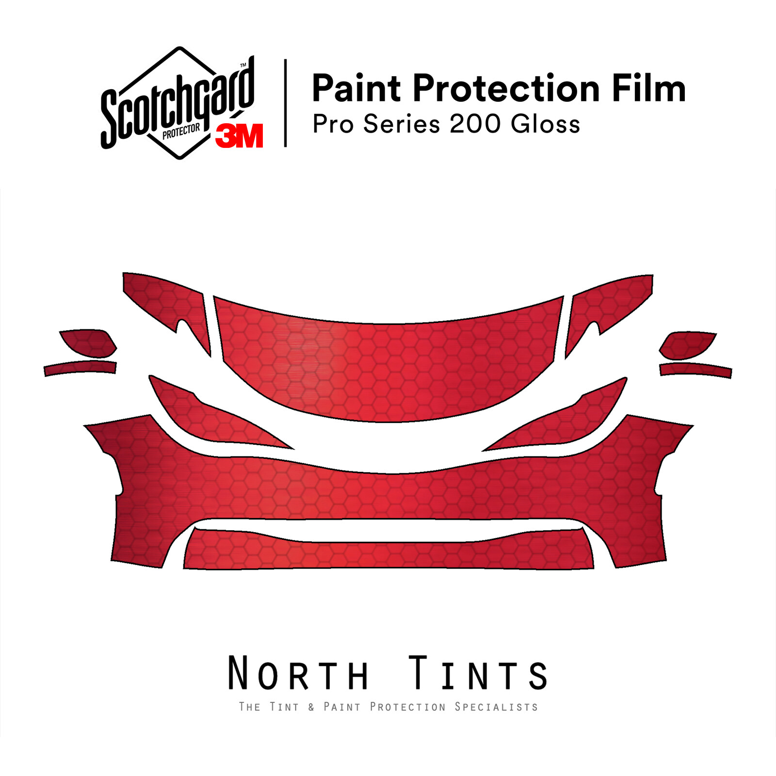 Chrysler Pacifica 2017-2020 3M PRO Series PreCut Paint Protection Clear Bra PPF