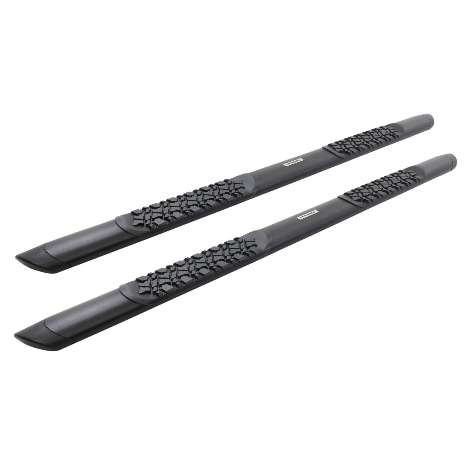 Go Rhino V3415880T V-Series V3 Aluminum Side Steps and Bracket Kit – Black
