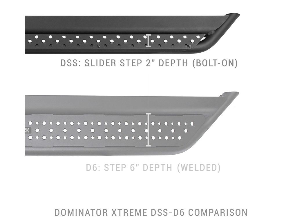 Go Rhino DSS4432T Running Boards for 2024-2026 Toyota Tacoma Double Cab (Crew)