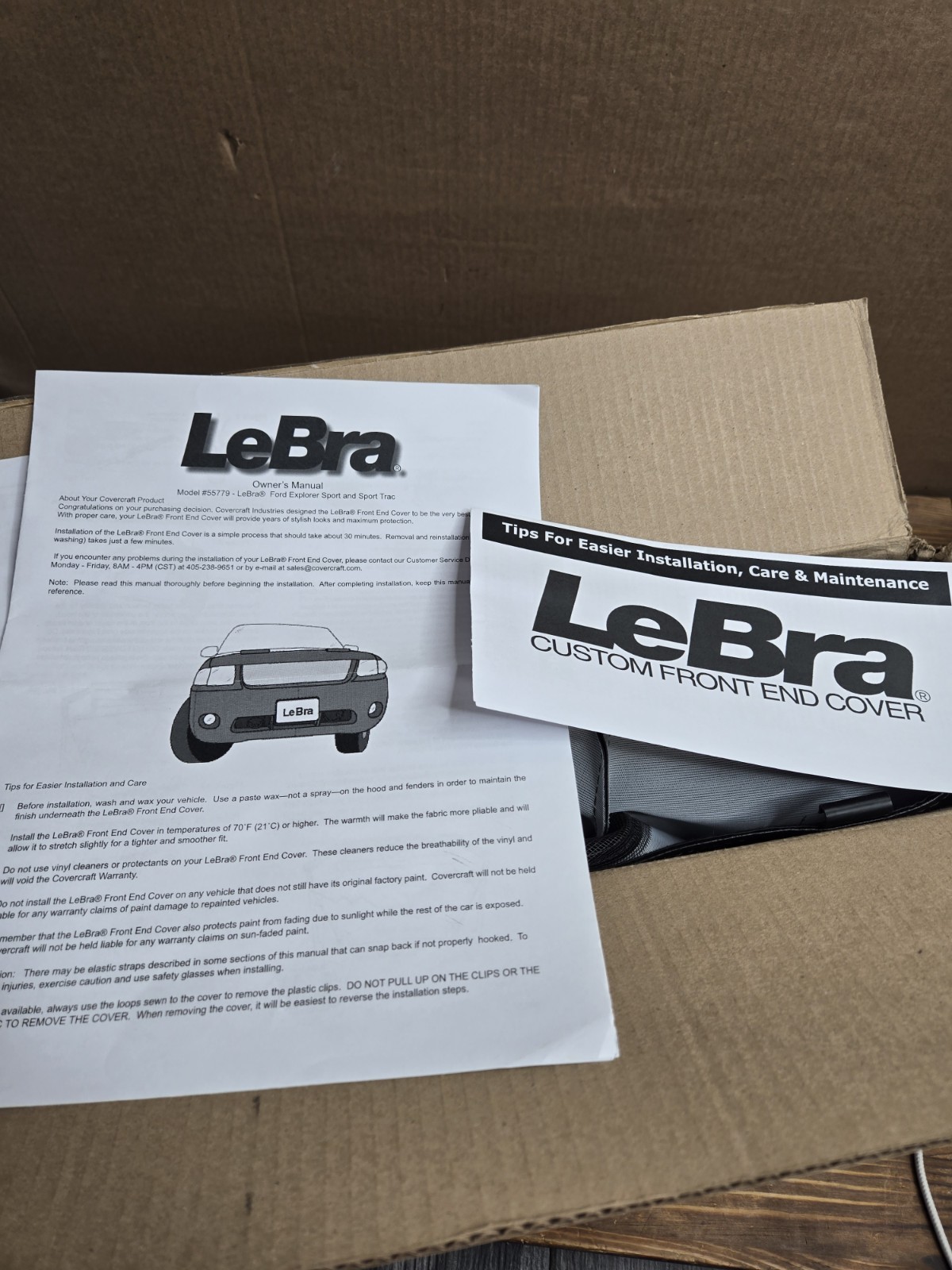 Covercraft LeBra Custom Front End Cover for Ford Explorer/Sport Trac