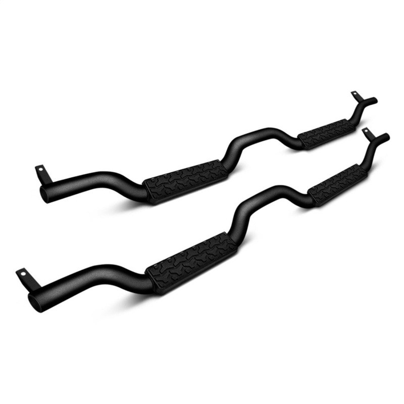 Rampage 26628 Slimline Side Bar – Fits 2007-2018 Jeep Wrangler Unlimited