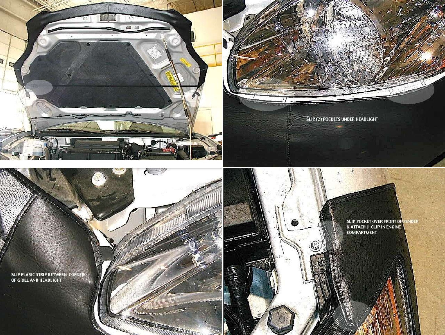 LeBra for MITSUBISHI ECLIPSE 2006-08 Front End Cover Hood Mask 551082-01